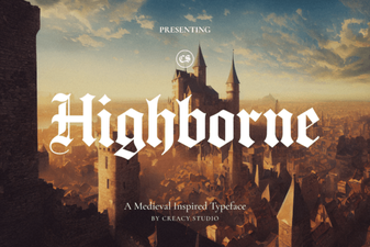 Highborne Font: Design Elegance for Creative Projects