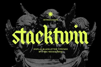 Stackwin Font: a Modern Design Asset for Creatives