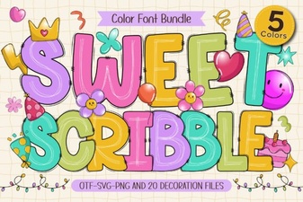 Scribble Fonts for Creative Projects
