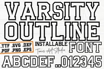 Free Ab Varsity Font for Creative Projects