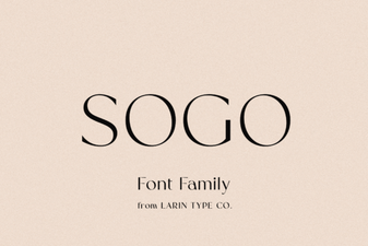 Sogo Font: a Versatile Asset for Modern Design Projects