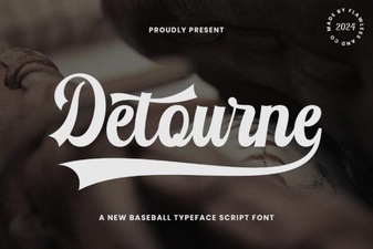 Detourne Fonts: Creative Design Ideas and Examples