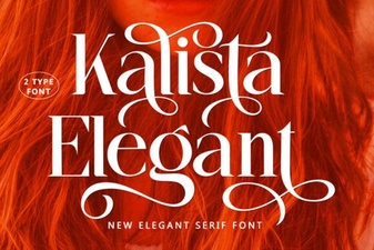 Kalista Elegant Font for Sophisticated Design Projects